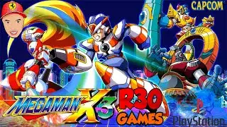 MEGA MAN X3 - GOLDEN ARMOR 100% (PS1) - 1080p