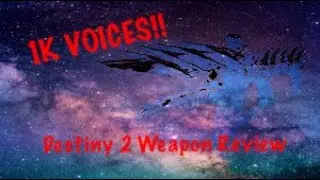 DESTINY 2 INSANE DPS WEAPON | One Thousand Voices Review