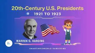 USA President | Smart Info World 29th | U.S. President | Warren G. Harding | Republican | 1921-1923
