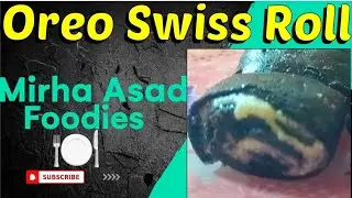 Oreo mini swiss role #oreo #oreoswissroll #oreorecipes  #minioreo #swissrolls #sweets
