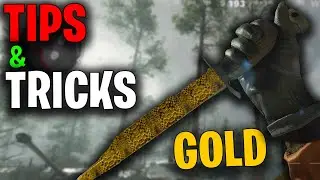How To Get The Knife Gold In Cold War Zombies (Road To Dark Aether Camo)