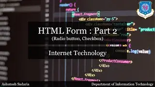HTML Form : Part 2