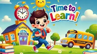 Time to Learn! A School Readiness Song for Kids | Little Singers Kids Club  ⏰📚 🎶