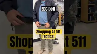 Credit: 511 tactical for helping wardrobe my testing our EDC belt #edc #everydaycarry #edccarry