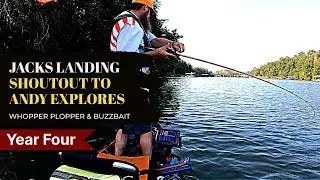 Lake Hartwell July Kayak Bass Fishing - Jack's Boat Ramp - Summer Bass Fishing