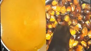How To Extract Palm Fruit concentrate | Extract and Preserve Palm Fruit Juice.