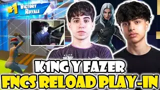 K1NG Y FAZER JUEGAN LA FNCS RELOAD PLAY-IN Y CLASIFICAN🏆TORNEO COMPLETO