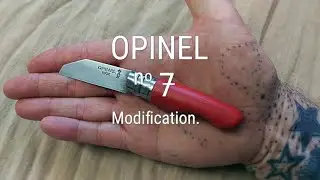 Opinel no.7 modification.