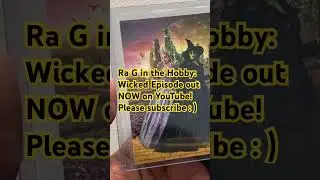 Ra G in the Hobby&rsquo;s 1st episode out NOW! WICKED cards, Cynthia Erivo sings live! 🙏🏼Subscribe :)