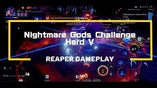 Dragon Raja: Dungeon lvl 115 Nightmare Gods Challenge Hard V + Secret Chest | Reaper Gameplay
