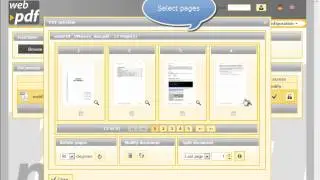webPDF - Editing a PDF document