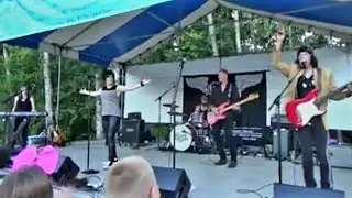 HEART BY HEART/'Alone' Cover. Bonus! 'Star Spangled Banner'  7/27/2016