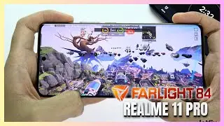 Realme 11 Pro Farlight 84 Gaming test Update | Dimensity 7050, 120Hz Display