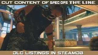 Cut Content of Spec Ops: The Line - Steam Depot DLC Listings