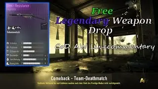 Sten Resistance (Free Legendary Weapon Drop) - CoD AW Livecommentary | PlayTime