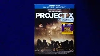 Unboxing Project X Blu-Ray/DVD