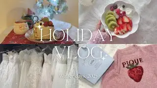vlog｜金夜から始まる都内OLの至福な3days 👗✨ジェラピケ/クリスマス/ドレス選び/デート