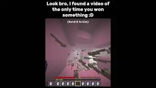 Well-deserved victory 🫡 #minecraft