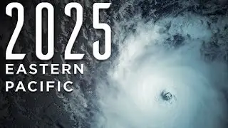 2025 Eastern Pacific Hurricane Season Animation