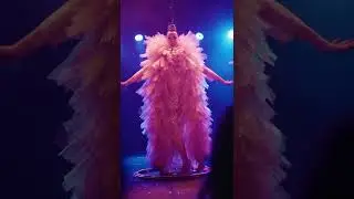 Hair Suspension + 20 Hula Hoops - This Burlesque Circus Act is Unreal