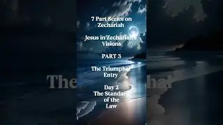 7 Part Series on Zechariah. The Shepherd King: Jesus in Zechariah's visions. PART 3. Day 3.
