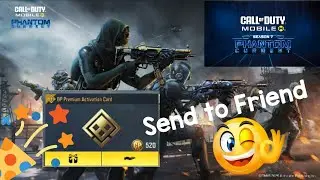 How to Send & Receive Premium Battle Pass in Call of Duty Mobile | CODM Gifting Tutorial