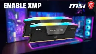 How to Enable XMP on an MSI Motherboard EASY (2024)