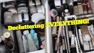 Base Makeup Declutter! *Foundation, Primer, Concealer and Powder*