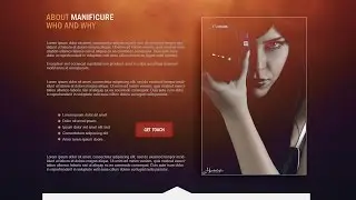 Photoshop Tutorial Web Design Creative Maqnificure Part 2
