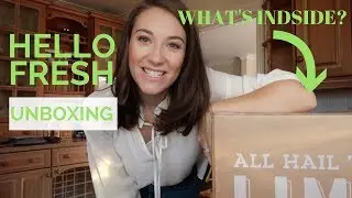 WHAT'S INSIDE MY HELLO FRESH BOX | UNBOXING |