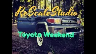 Rc scale studio 1:10  rc4wd trail finder 2 lwb Toyota Land Cruiser 70 Forest Weekend