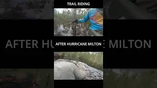 riding the argo down FLOODED trails
