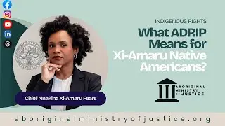 What ADRIP Means for Xi-Amaru Native Americans #xiamarurepublic