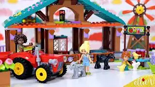 Look at all the wee baby animals 😍! LEGO Friends Farm Animal Sanctuary build & review