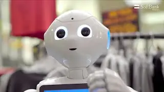 Pepper the Robot (Humanoid Robot, Branded Video)