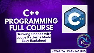 C++ Lecture 10 | Drawing Shapes with Loops: Patterns Made Easy