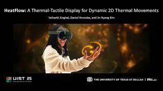 HeatFlow - A Thermal-Tactile Display for Dynamic 2D Thermal Movements