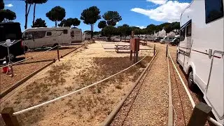 Tour 2022 - Reisemobilstellplatz Motorhome Park Falesia in Albufeira-Falesia (Portugal)