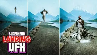 Create Epic Superhero Landing Effects in Premiere Pro & After Effects!🔥
