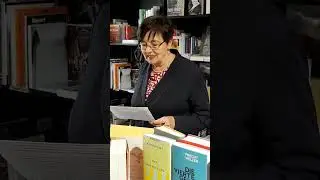 Sabeth Vilmar mit Natascha Wodin am 8.5.23, Woche der Meinungsfreiheit