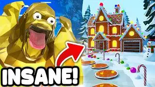 NEW GINGERBREAD HOUSE UPDATE is CRAZY in Animal Company! (Animal Company VR)