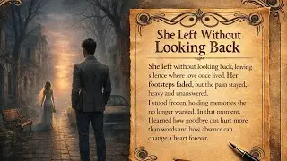 Learn English through story ⭐She Left me alone Without Looking Back #englishstory #motivation
