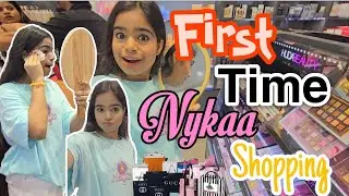Mene Ki First Time Nykaa Se SHOPPING 🛍️😍 || Real Riddhi !!!
