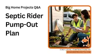 Tiny House Septic Rider Pump-Out Agreement Tips