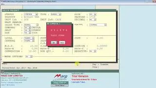 CREATE NEW ITEM AND MODIFY IN MARG SOFTWARE ( Hindi )