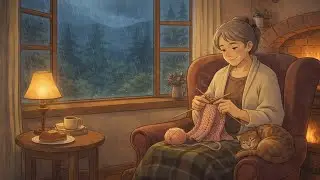 🌧️ Rainy Afternoon in the Countryside | Sipping Tea and Gentle Longing