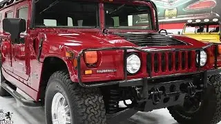 HUMMER H1 2020 RED CUSTOM