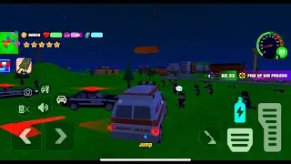 Let&rsquo;s play ambulance role play gangs wars city: pixel shooter || GameWalkthrough| 2025 mobile gaming