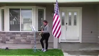 The Star-Spangled Banner, Performed by  Paige Wilcox