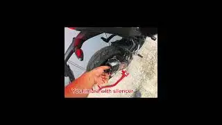Cfmoto NK450 slip on muffler Akrapovic/Yoshimura/SCproject sound check